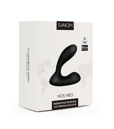 Интерактивный вибромассажер простаты и промежности Svakom Vick Neo
