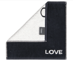 Комплект полотенец 3шт 30x30 Cawo 9909 черный