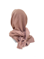 Косынка облегченная светлая пудра