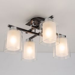 Citilux Диез CL111141 Люстра потолочная Чёрная