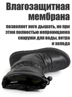 Женские ортопедические дутики фирмы АЛМИ ОРТО "Оливия" Черные