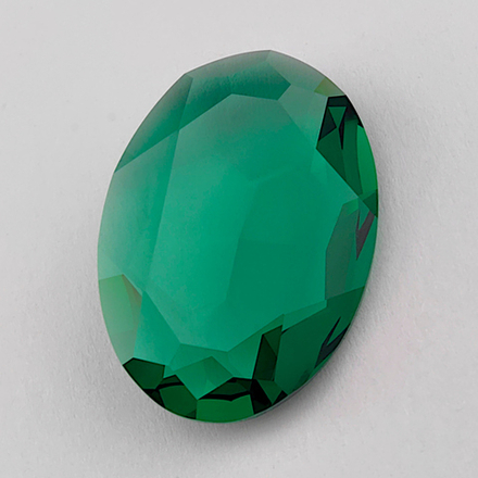 Овал Swarovski 4127, цвет Величественный зеленый (Majestic Green U)