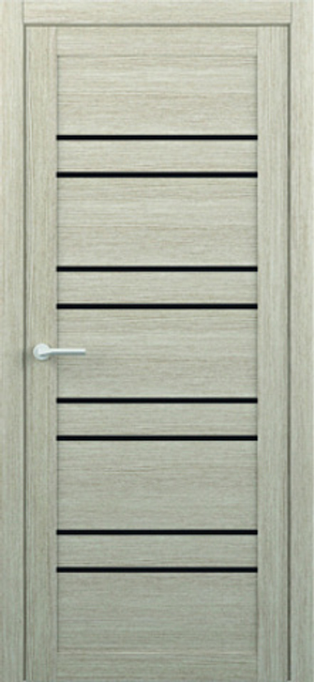 Межкомнатные двери T-14, EcoTex, Акация кремовая