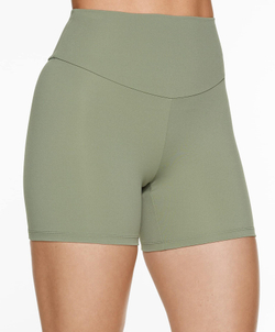 OYSHO Велосипедки Comfortlux с высокой посадкой длиной 10 см, светлый хаки