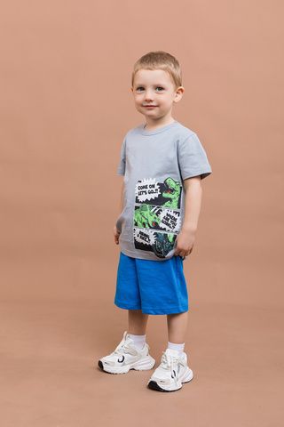 057_БК25 Футболка кор.рукав д/м, серый