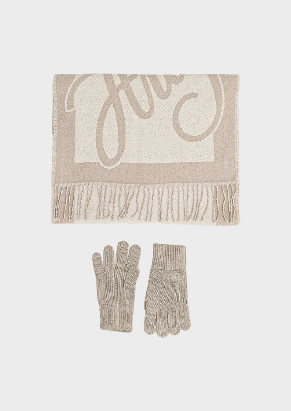 Палантин и перчатки HUGO Sabryna Set