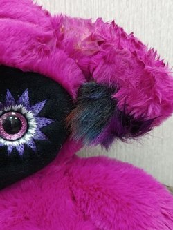 УЦЕНКА Мягкая игрушка Тёко (фуксия) (B1) 25см