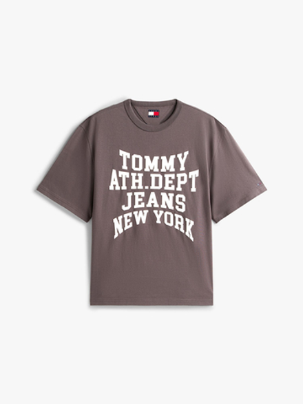 Футболка Tommy Jeans Varsity Logo Washed Black