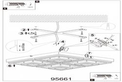 Накладной светильник Eglo Fradelo 95661