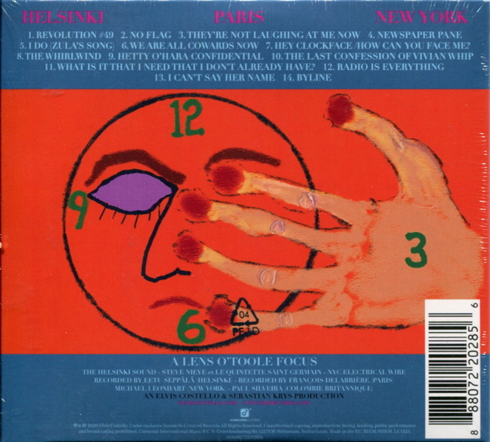 Elvis Costello / Hey Clockface (CD)