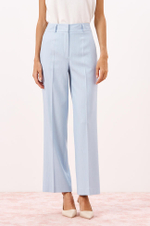 31168 Брюки женские (голубой полоска)