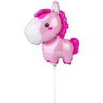 Шар Фольгированный Лошадка розовая (Розовый)