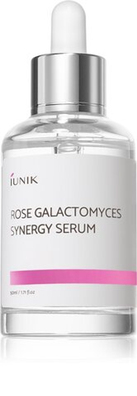 iUnik Rose Galactomyces - регенерирующая и увлажняющая сыворотка для жирной и проблемной кожи /   50  ml  / GTIN 8809034587356