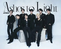 Альбом ATEEZ - ASHES TO LIGHT JAPAN 2nd FULL Album LIMITED Edition