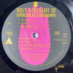 Винтажная виниловая пластинка LP Dave Stewart And The Spiritual Cowboys (Венгрия 1990)
