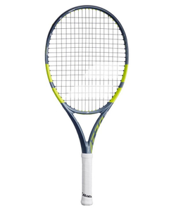 Детская ракетка Babolat Pure Aero Junior 25 Gen-9 - metallic dark forest/yellow
