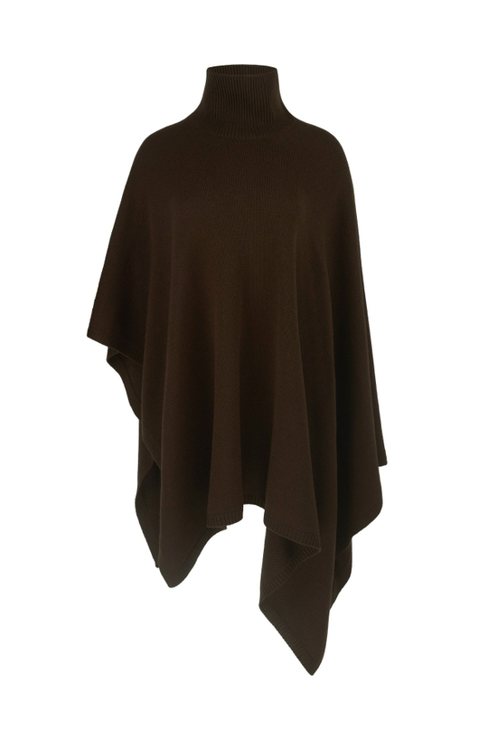 Пончо горький шоколад