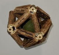 Игрушка для кошек Шарик из мататаби из кошачьей мяты ЧК