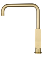 Смеситель для кухни WONZON & WOGHAND, Брашированное золото (WW-L1006-BG)