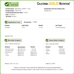 California Gold Nutrition, астаксантин, чистый исландский продукт AstaLif, 12 мг, 30 растительных мягких таблеток