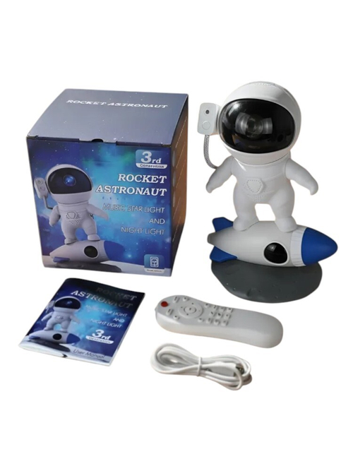 Космонавт ночник-проектор / Проектор звездного неба ночник планетарий