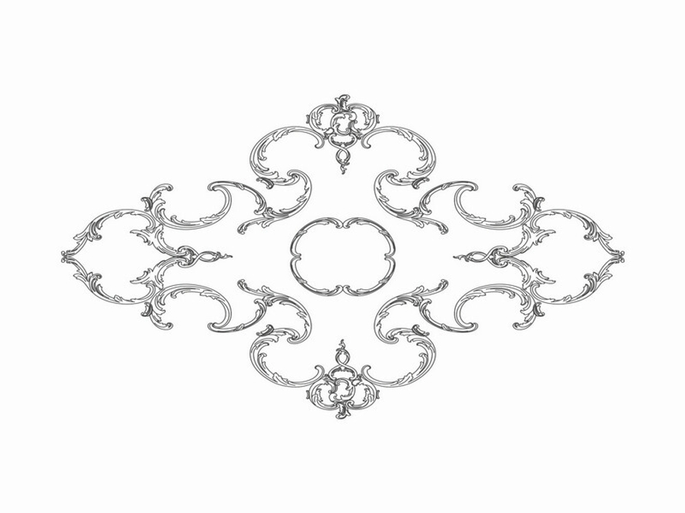 Розетка RODECOR 87028RC 1015*1315 мм