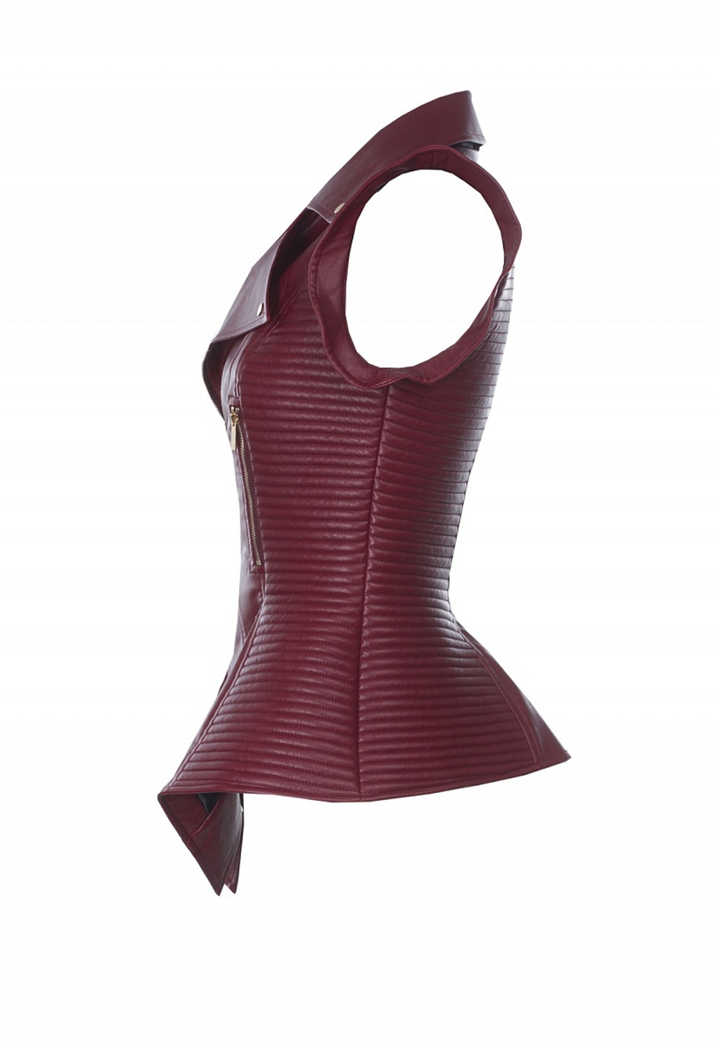 Жилет бордовый 29-17SS