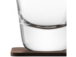 Набор из 2-х стаканов для виски с деревянными подставками Arran Whisky 250 мл