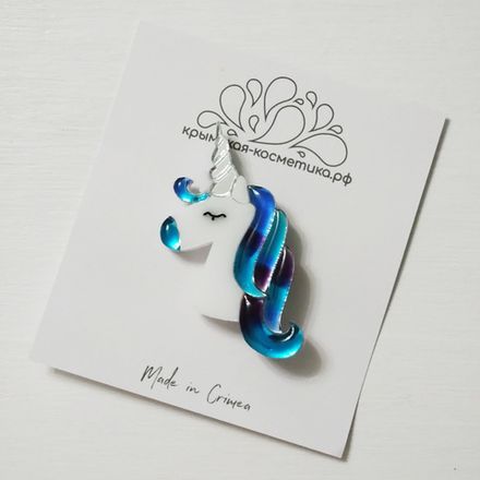 Брошь "Единорог"