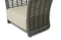 "Валенсия" кресло из искусственного ротанга, цвет серый