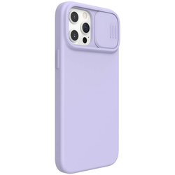 Накладка Nillkin CamShield Silky Magnetic Silicone Case для iPhone 12 / 12 Pro