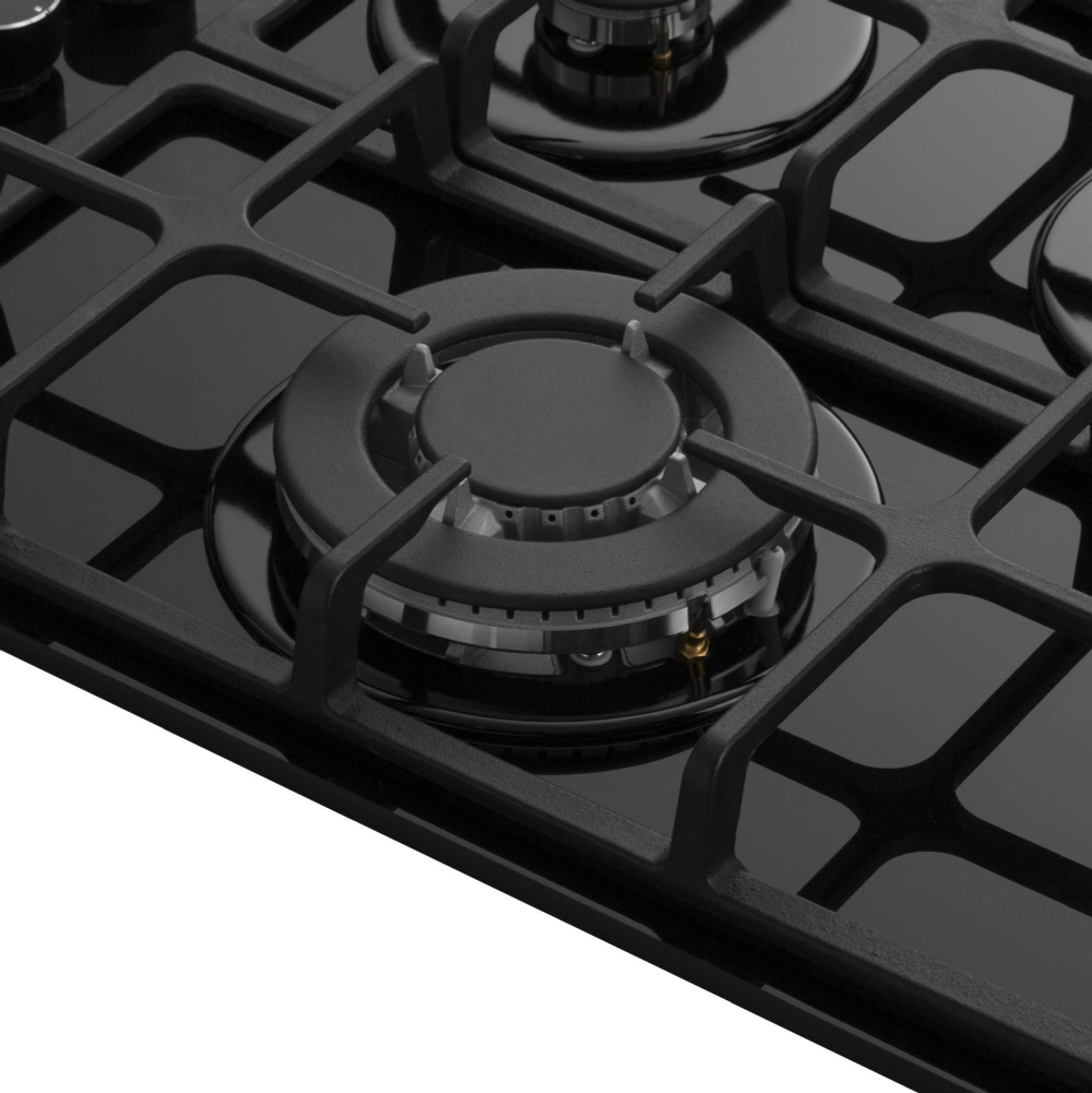 Газовая варочная панель Meferi MGH604BK GLASS ULTRA фото 10