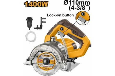 Пила дисковая многофункциональная INGCO MC140068 INDUSTRIAL 1400 Вт 110/115x20 мм