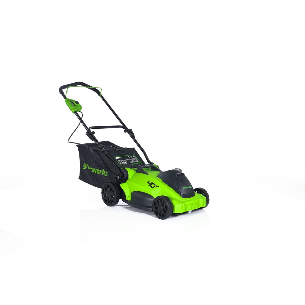 Аккумуляторная газонокосилка Greenworks GD40LM16X, 40v, 41 см, (2517907), без АКБ и ЗУ