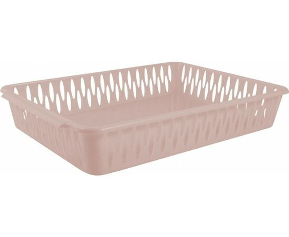 Корзина для хранения Keeplex "Light", Белое облако, A4, 35,5х25х6 см (KL201310048)