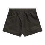 Шорты Fear of God Essentials FW22 Running Shorts Off Black Logo, FOG-FW22-704