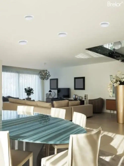 Светильник потолочный встраиваемый GX53-129W, точечный белый Brelor