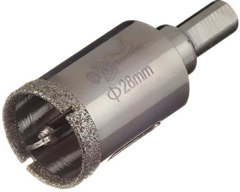 Коронка алмазная по керамике и кафелю 32 мм. С центрирующим сверлом TRIO-DIAMOND 400032