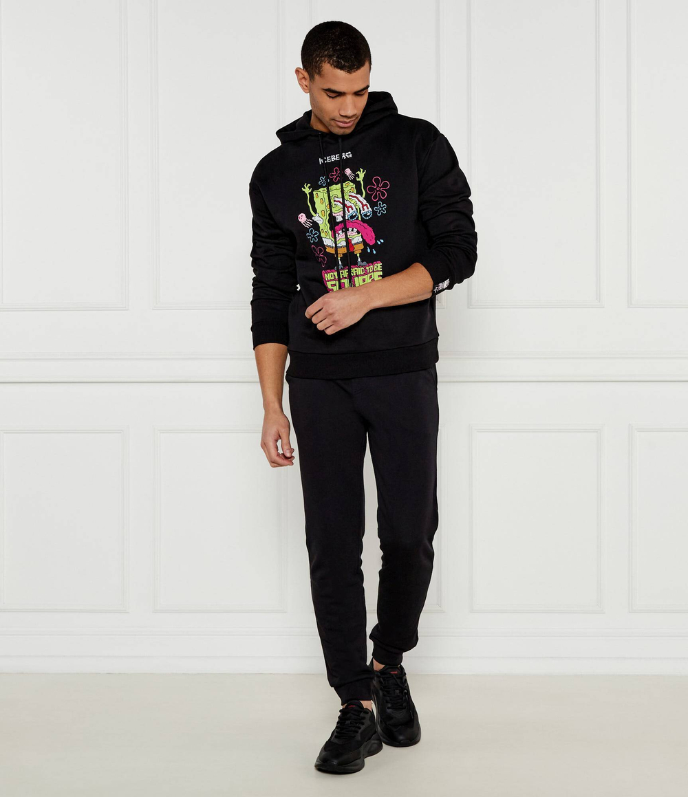 Худые Iceberg x SpongeBob Iceberg - черный(252 I1P E60A 6334)