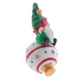 GAEM Фигурка декоративная "Гном" с подсветкой (LR44 2 шт), L10 W9 H18 см, 2в.