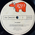 Derek & The Dominos ‎– In Concert 2LP (Япония)