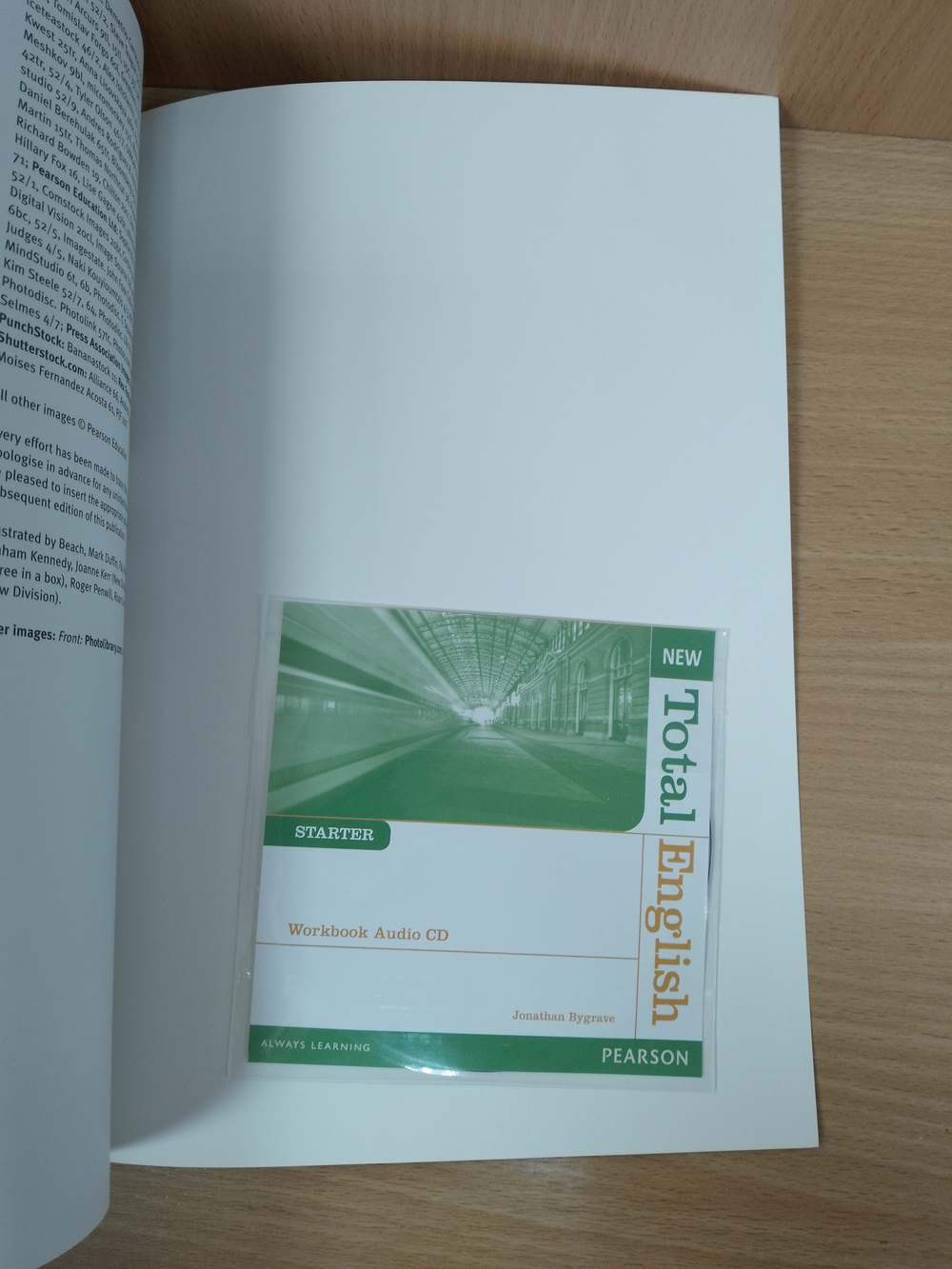 New Total English Starter Workbook with Key and Audio CD Pack