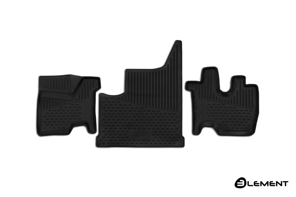 Коврики 3D в салон КАМАЗ М1842, 2013-, 5490, 3 шт. (полиуретан) AFM3D5604210