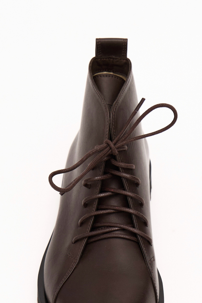 Шнурки круглые коричневые