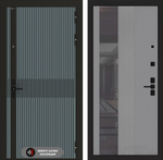 Иссида 32 серый рельеф софт с тонированным зеркалом