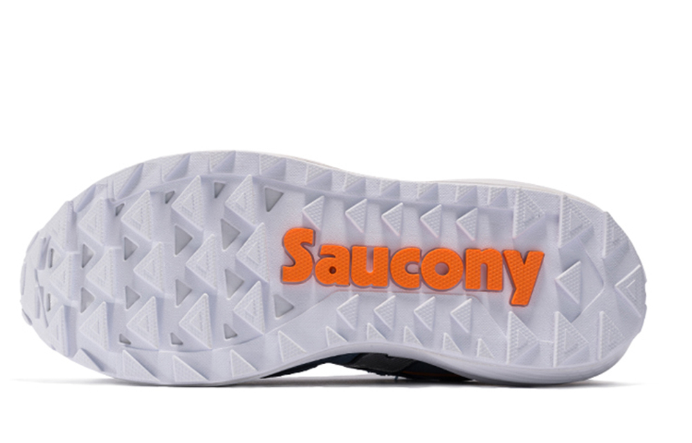 Saucony Jazz classic retro sports low-top running shoes men's Blue