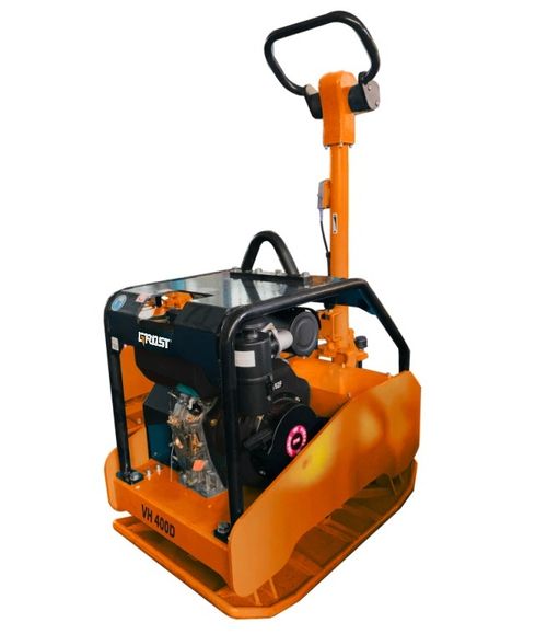 Виброплита реверсивная Grost VH 400D дизельная - [400 кг / 40 кН / Anmax D192F]