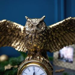 Часы настольные Флайт Бронза