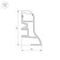 Профиль Arlight ARH-PLINTUS-2000 ANOD 026604