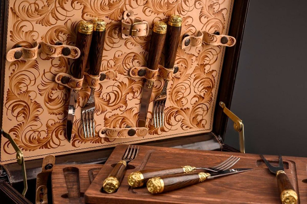 Набор для стейков "№3" на 4 персоны